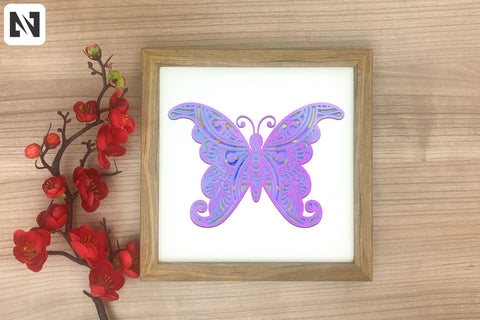 Butterfly Mandala Svg Bundle, 3D Butterfly Mandala Svg SVG Pinoyart Kreatib 