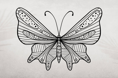 Butterfly Mandala SVG Glitter Butterfly Sublimation Bundle SVG dapiyupi store 