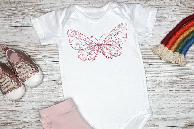 Butterfly Mandala SVG Glitter Butterfly Sublimation Butterfly Zentangle SVG dapiyupi store 