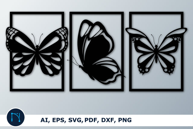 butterfly Metal Wall Decor SVG bundle SVG MD JOYNAL ABDIN 
