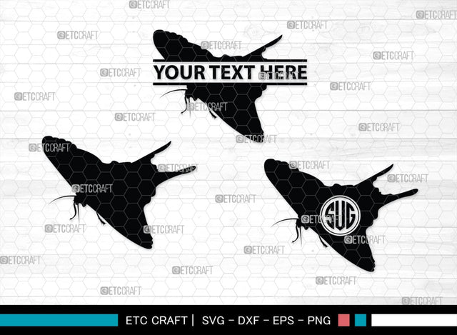 Butterfly Monogram, Butterfly Silhouette, Butterfly SVG, Bloodworm Svg, Dragonfly Svg, Butterfly Wings Svg, SB00233 SVG ETC Craft 