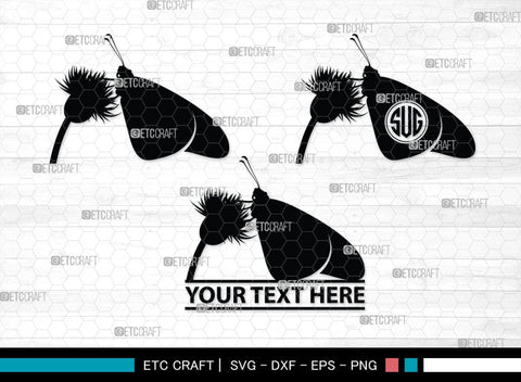 Butterfly Monogram, Butterfly Silhouette, Butterfly SVG, Bloodworm Svg, Dragonfly Svg, Butterfly Wings Svg, SB00233 SVG ETC Craft 
