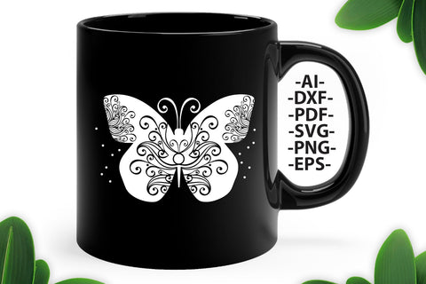 Butterfly mug, Butterfly Svg, Easter Svg, Butterfly Mandala svg, Butterfly tshirt, Butterfly print, Butterfly Cut File SVG 1uniqueminute 