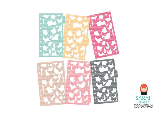 Butterfly Planner Set Personal SVG Sarah Hurley 