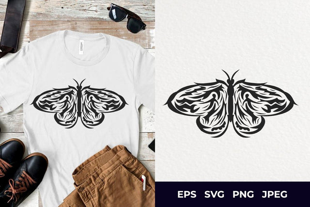 Butterfly Silhouette SVG file SVG Masyafi Studio 
