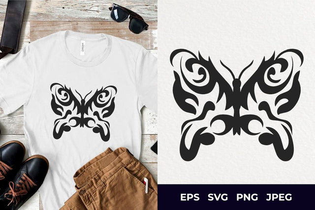 Butterfly Silhouette SVG file SVG Masyafi Studio 