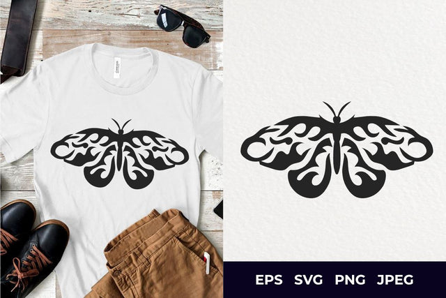 Butterfly Silhouette SVG file SVG Masyafi Studio 
