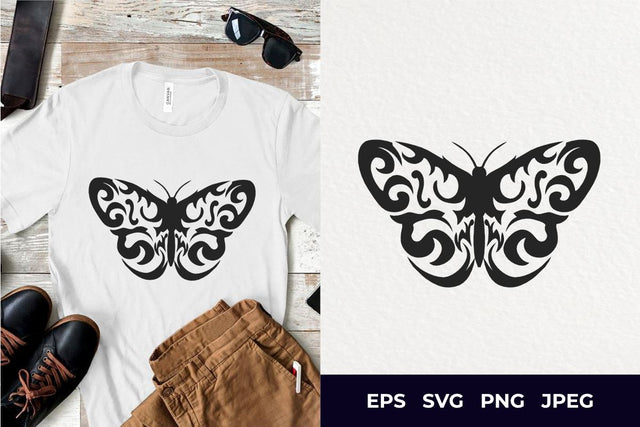 Butterfly Silhouette SVG file SVG Masyafi Studio 