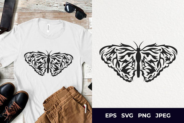 Butterfly Silhouette SVG file SVG Masyafi Studio 