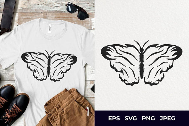 Butterfly Silhouette SVG file SVG Masyafi Studio 