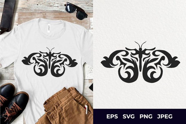Butterfly Silhouette SVG file SVG Masyafi Studio 