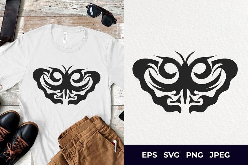 Butterfly Silhouette SVG file SVG Masyafi Studio 