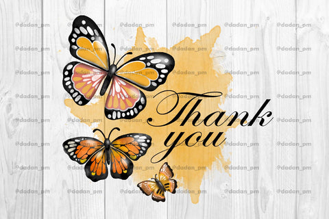 Butterfly spring sublimation png SVG dadan_pm 