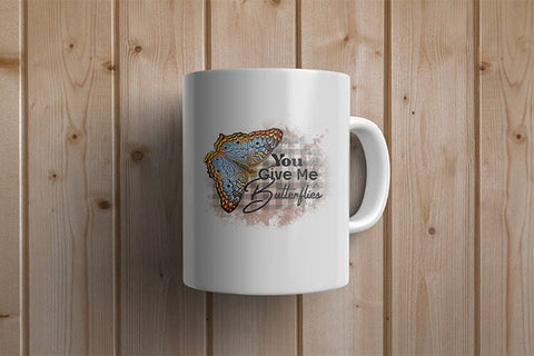 Butterfly Sublimation Bundle, Butterfly Quotes Png Bundle Sublimation jacpot007 