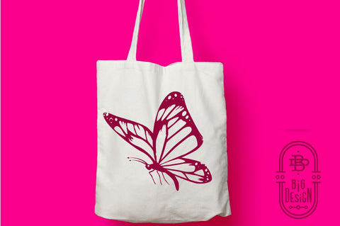 Butterfly Svg Bundle - 5 Monarch Butterflies Svg Cut Files SVG Big Design &Co 