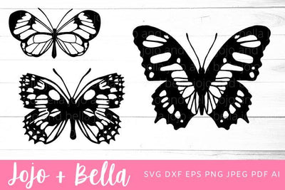 Butterfly svg bundle, Butterfly Clipart, Butterfly svg, Butterfly png, Butterfly sublimation, realistic butterfly svg, butterfly iron on SVG Jojo&Bella 