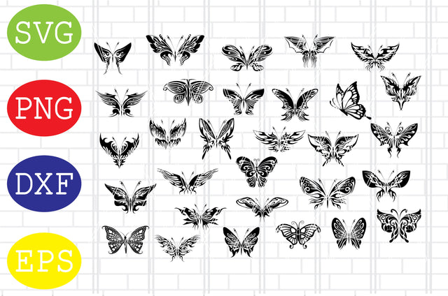 Butterfly SVG Bundle, Butterfly Cricut file, Butterfly Vector SVG DigitalSvgFiles 