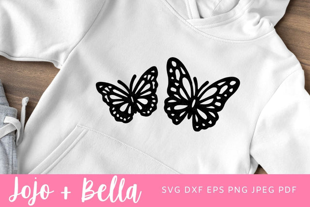 Butterfly Svg Bundle, Butterfly Cut File, Butterfly Svg, Butterflies Svg Bundle, Butterfly Sublimation, Svg Files For Cricut, Silhouette SVG Jojo&Bella 