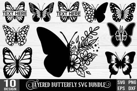 Butterfly SVG Bundle, Butterfly Design SVG FiveStarCrafting 