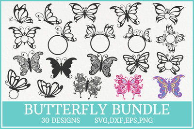 Butterfly Svg Bundle, Butterfly Mandala Svg, Butterfly Image SVG Pinoyart Kreatib 