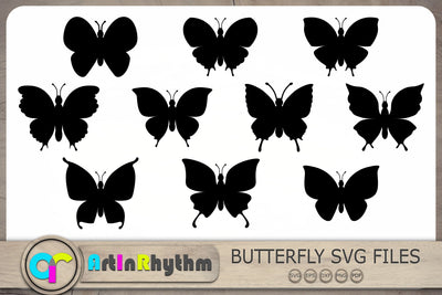 Butterfly Svg Bundle, Butterfly Silhouette Svg, Butterfly Svg, Insects Svg SVG Artinrhythm shop 