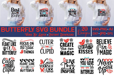 Butterfly SVG Bundle SVG Cut File SVG Studio Innate 