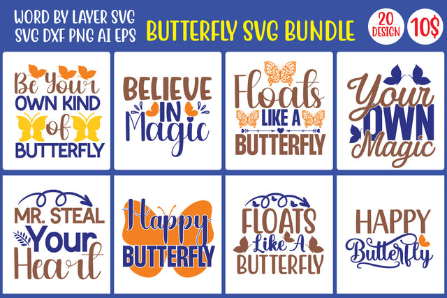 Butterfly SVG Bundle SVG MStudio 