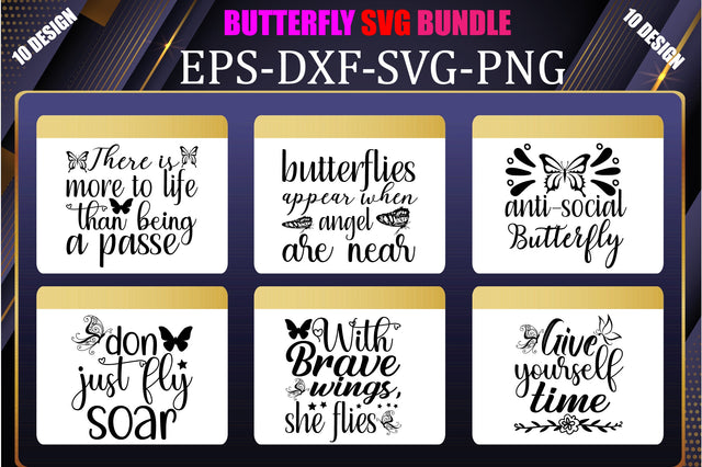 Butterfly SVG Bundle SVG Shahin alam 
