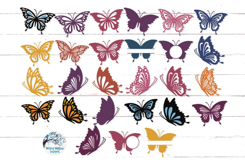 Butterfly SVG Bundle SVG Wispy Willow Designs 