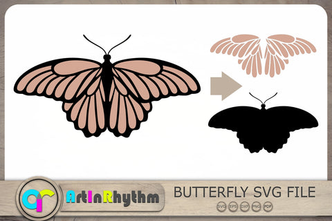 Butterfly Svg, Butterfly Clipart, Butterfly Svg File SVG Artinrhythm shop 