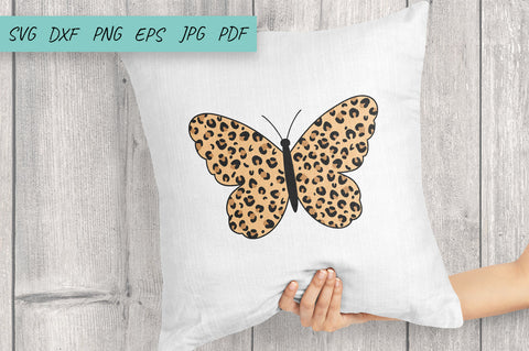 Butterfly SVG, Butterfly Leopard SVG, Leopard print SVG SVG Irina Ostapenko 