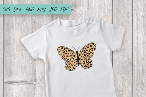 Butterfly SVG, Butterfly Leopard SVG, Leopard print SVG SVG Irina Ostapenko 