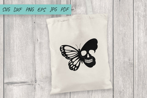 Butterfly SVG, Butterfly skull, Skull SVG, Halloween SVG SVG Irina Ostapenko 