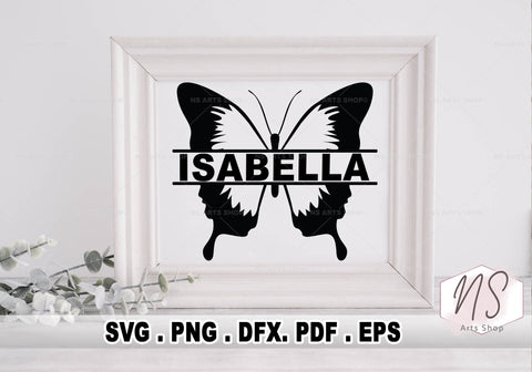 Butterfly SVG, Butterfly svg bundle, Butterfly monogram SVG, Layered Butterfly Bundle Files, Butterfly file for Cricut, Butterfly Clipart SVG NS Arts Shop 