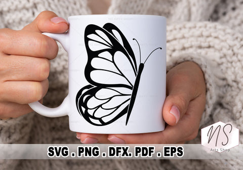 Butterfly SVG, Butterfly svg bundle, Butterfly monogram SVG, Layered Butterfly Bundle Files, Butterfly file for Cricut, Butterfly Clipart SVG NS Arts Shop 