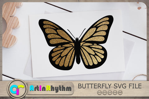 Butterfly Svg, Butterfly Svg File, Butterfly Clipart, Layered Butterfly Svg SVG Artinrhythm shop 