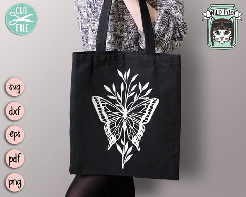 Butterfly SVG Cut File, Butterfly Clipart, Butterflies SVG Cut File, Butterflies Clipart, Butterfly Leaves SVG Cut File, Butterfly Vector SVG Wild Pilot 
