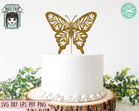 Butterfly SVG Cut File, Butterfly Clipart, Butterflies SVG Cut File, Butterflies Clipart, Butterfly Leaves SVG Cut File, Butterfly Vector SVG Wild Pilot 