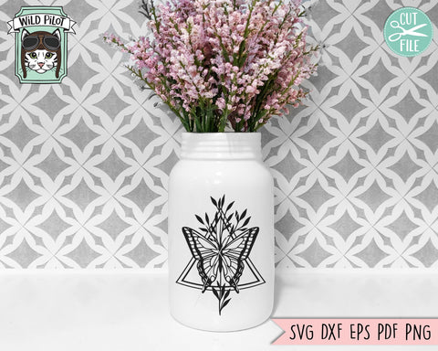 Butterfly SVG Cut File, Butterfly Clipart, Butterflies SVG Cut File, Butterflies Clipart, Butterfly Leaves SVG Cut File, Butterfly Vector SVG Wild Pilot 