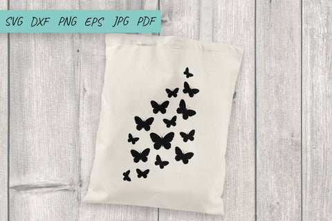 Butterfly SVG Cut File, Fluttering butterflies SVG SVG Irina Ostapenko 