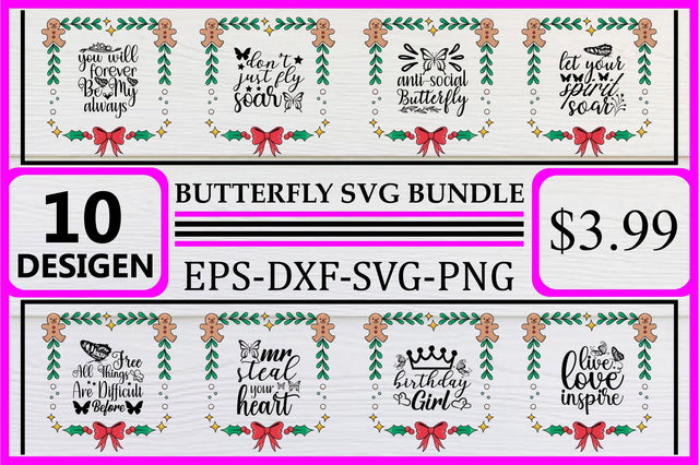 Butterfly SVG Design Bundle SVG Shahin alam 
