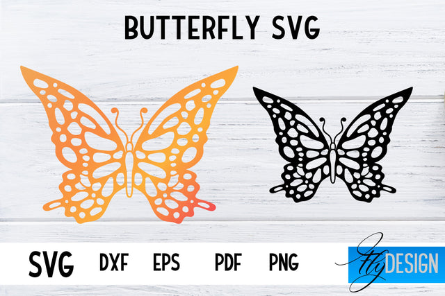 Butterfly SVG Design | Paper Cut SVG Design SVG Fly Design 