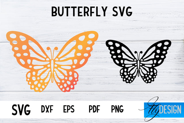 Butterfly SVG Design | Paper Cut SVG Design SVG Fly Design 