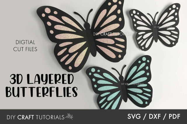 Butterfly SVG SVG DIY Craft Tutorials 