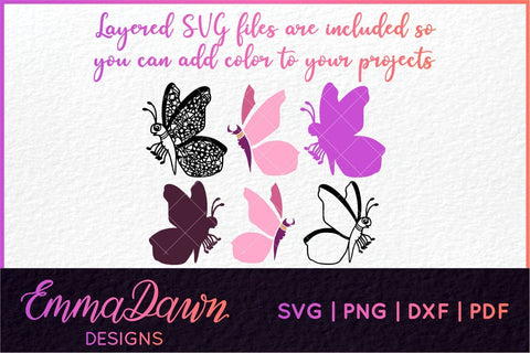 Butterfly SVG SVG Emma Dawn Designs 