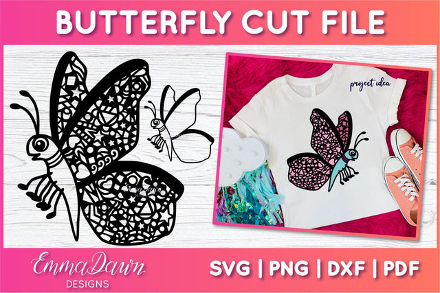 Butterfly SVG SVG Emma Dawn Designs 