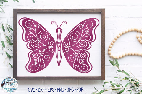 Butterfly SVG SVG Wispy Willow Designs 