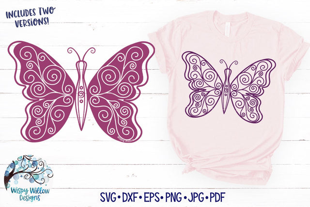 Butterfly SVG SVG Wispy Willow Designs 