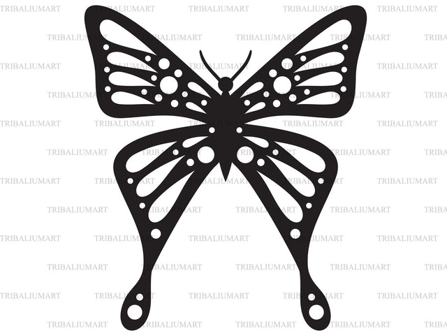 Butterfly SVG TribaliumArtSF 