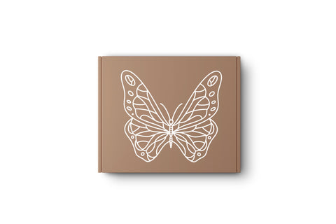 Butterfly T-shirt Design SVG Black and White SVG Aisyah 